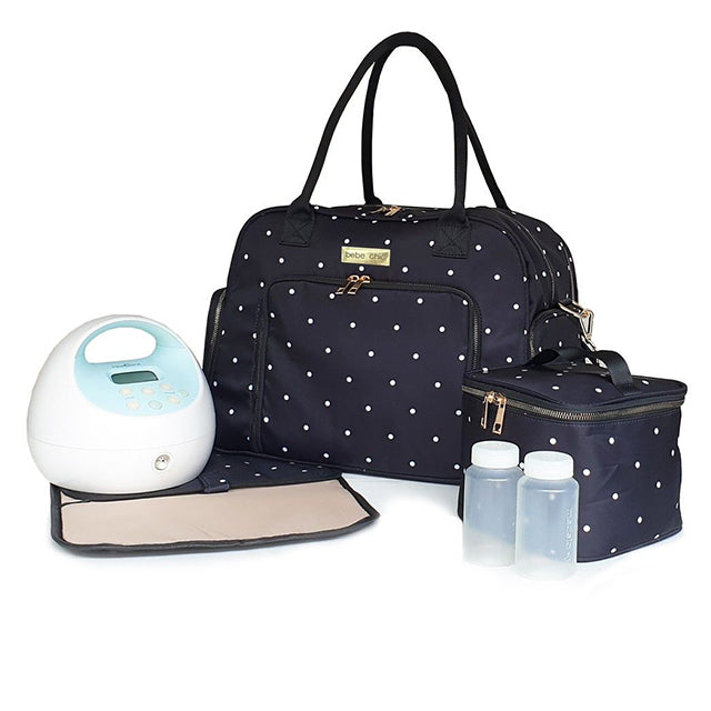 Bebe Chic Deluxe Breast Pump Bag - Stardust