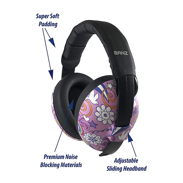 Banz Baby Earmuffs - Peace