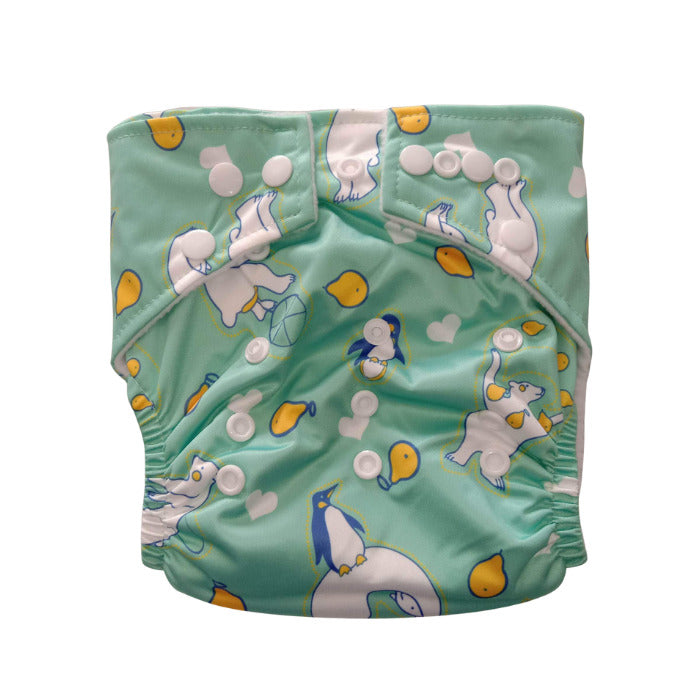 Next 9 Cloth Diaper - Penguin Bear