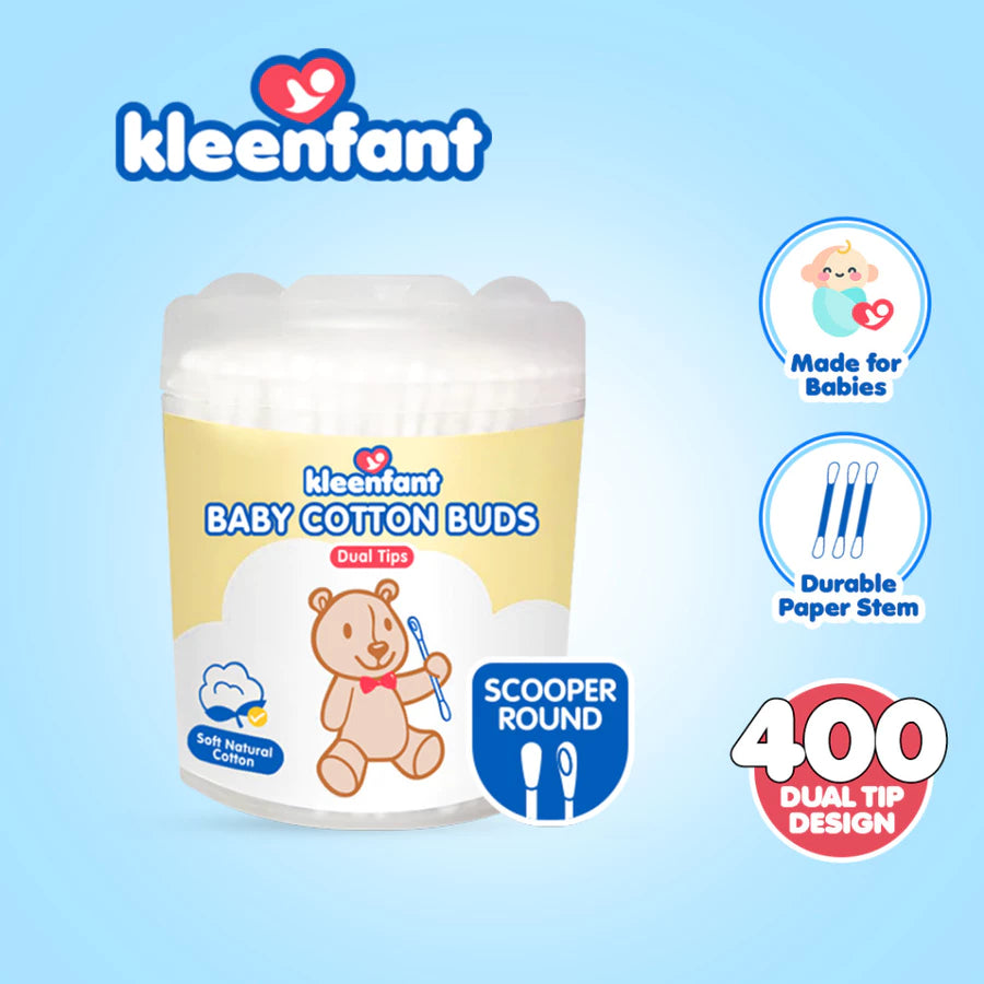 Kleenfant Baby Cotton Buds 400 Tips