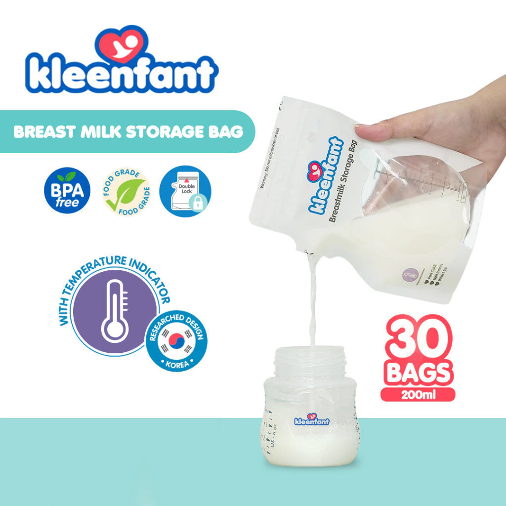 Kleenfant Breastmilk Storage Bag 200ml
