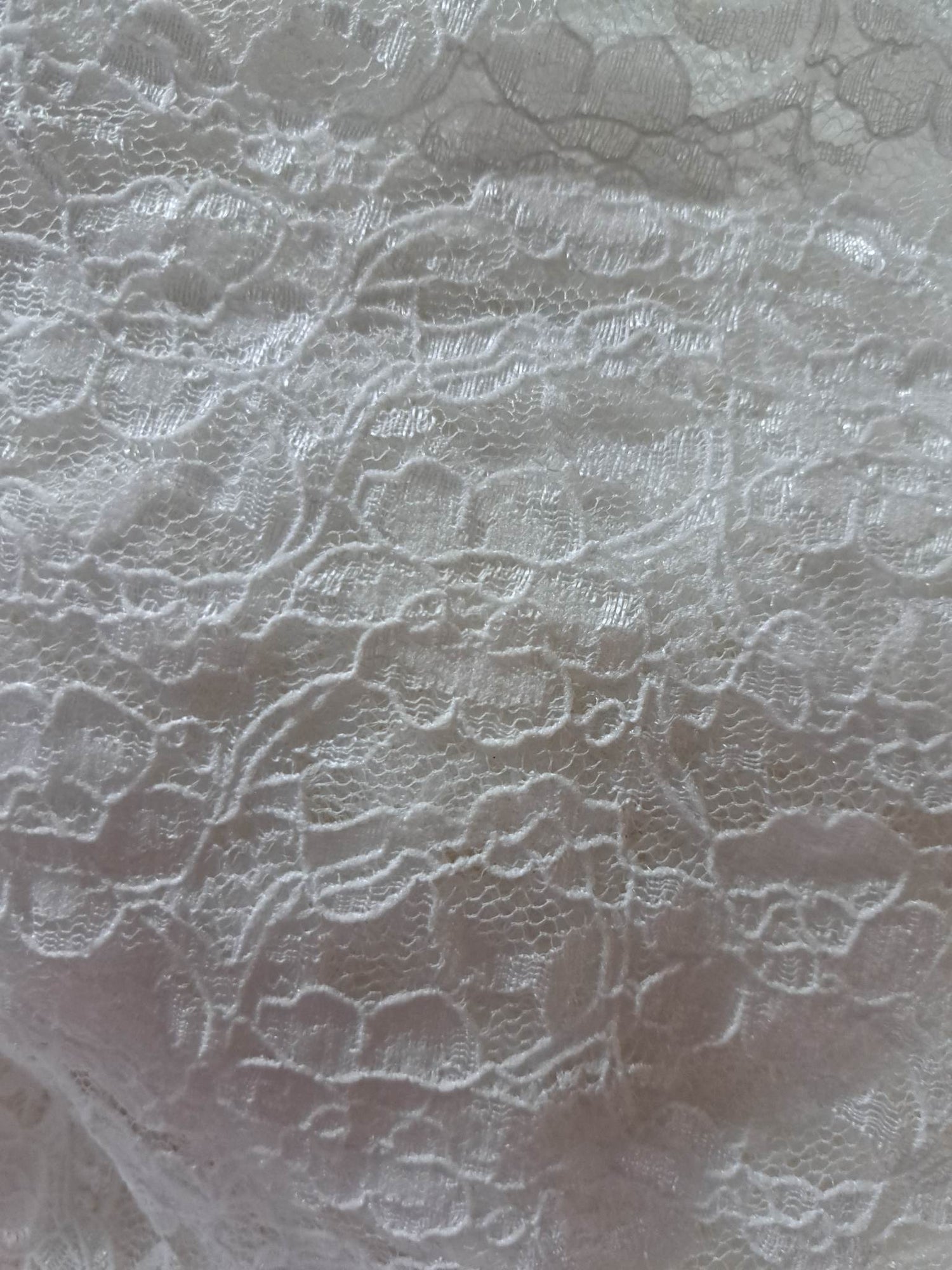 Lil’ Tati Magnolia Christening - Soft Floral Lace ( 12 months )
