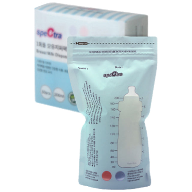 Spectra Disposable Breast Milk Bag with Temp Sensor 30's