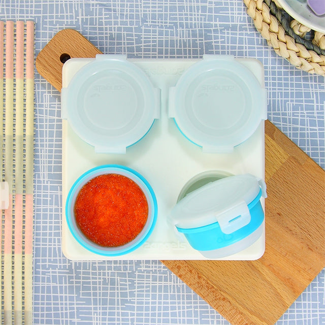 2angels Silicone Baby Food Storage Cups 60ml