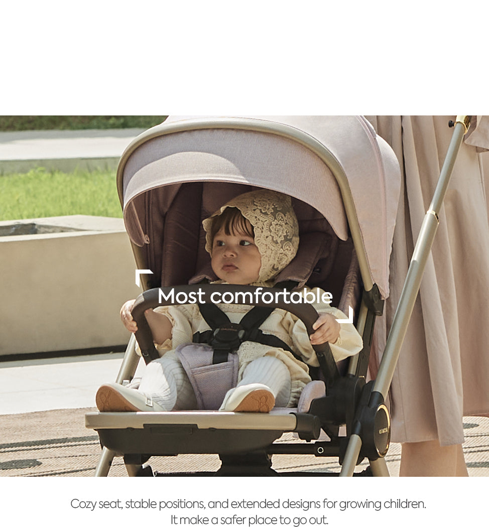 Daiichi The Prime Stroller - Black/Gray