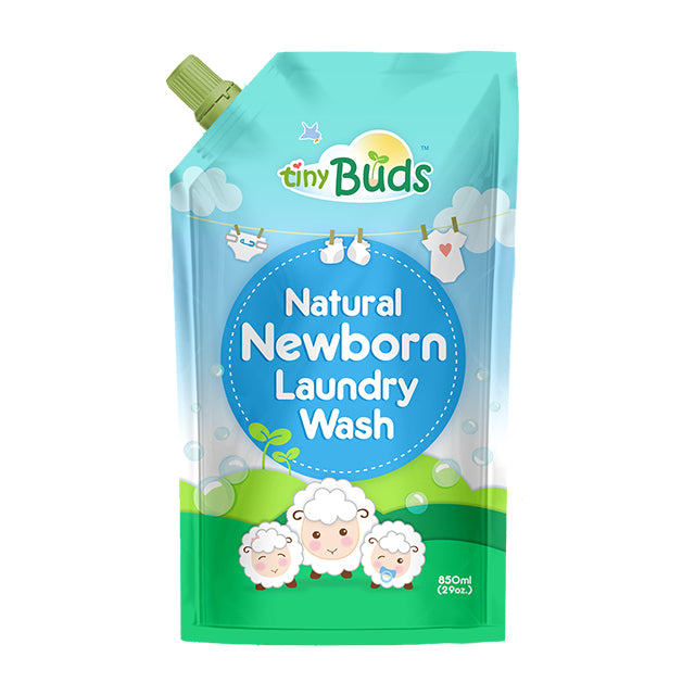Tiny Buds Natural Newborn Laundry Wash 850ml