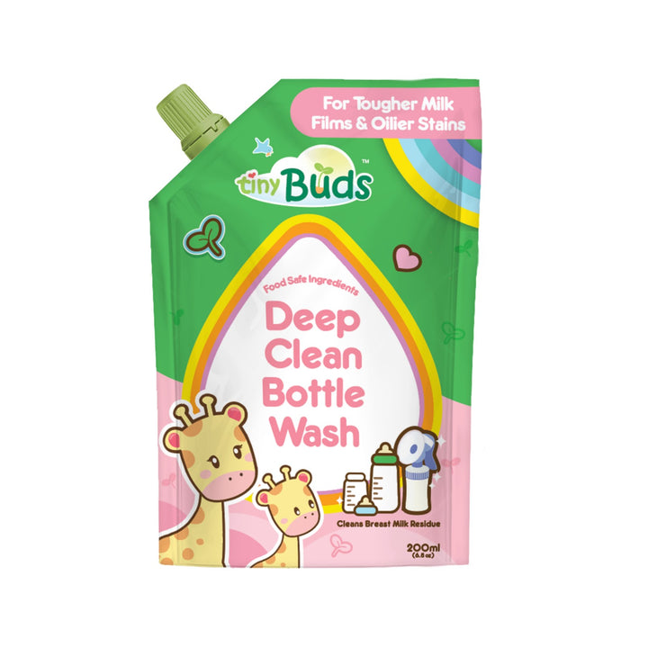 Tiny Buds Deep Clean Baby Bottle Wash 200ml