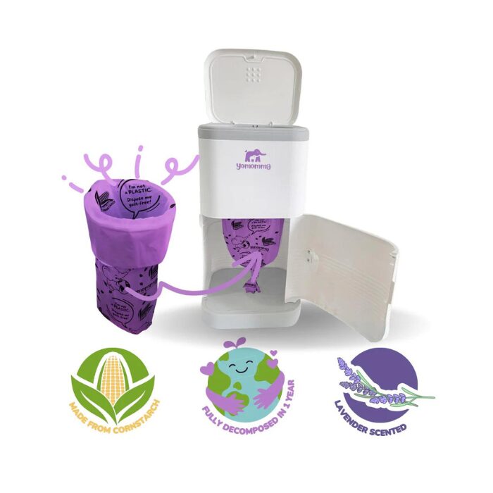 Yomomma Compostable Refill for Sealed Diaper Bin