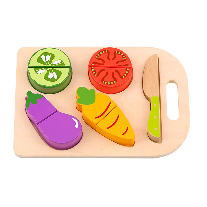 Tooky Toy Cutting Vegetables - Babymama